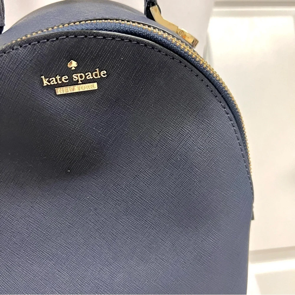NEW Kate Spade Cameron Street Binx Crossbody Backpack Navy preppy luxury